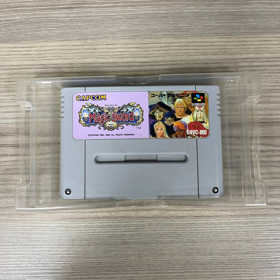 UNTESTED MAGIC SWORD RETRO SUPER NINTENDO FAMICOM JAPANESE VERSION 1992 CAPCOM - Image 4 of 4