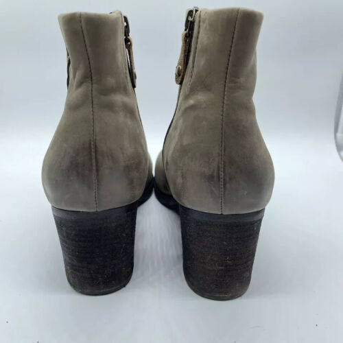 Rockport Cobb Hill Natashya Damen-Stiefelette Größe 8,5 Leder Blockabsatz - Bild 3 von 7