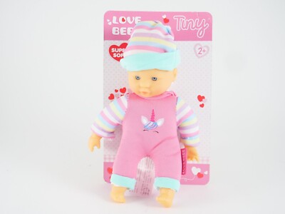 Love Bebe Tiny Mein Erster Weicher Kleiner Puppe Rosa