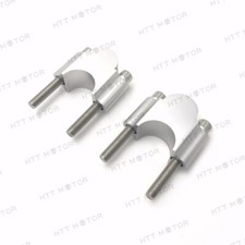 1 1/8" Bars 30mm Handlebar Riser Kit Motorcycle ATV Dirt Bike NEW Silver