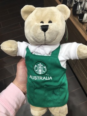 NEW Starbucks Bearista Plush Bears 