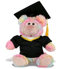 PLUSH GRADUATION - SUPER-SOFT PLUSH - RAINBOW BEAR 9"
