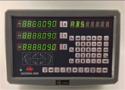 For Milling Lathe Machine Dro Digital Readout 3 Axis New ip