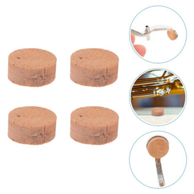  4 Pcs Key Pad Holzpolster Ersatzteile Für Musikinstrumente Tuba-Kork-Zubehör