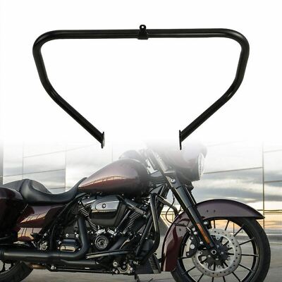Schwarzer Highway Motorschutzbügel Sturzbügel für Harley-Davidson FLTRU 10-13
