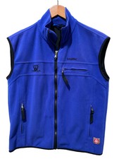 Schoffel Sport Power Blue Xl Blue Fleece Vest Gore Wind Stopper