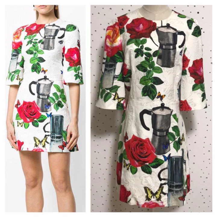 Dolce and gabbana butterfly dress top