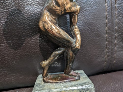 Discobolus Of Mylon Statue On Stone - Picture 5 of 6