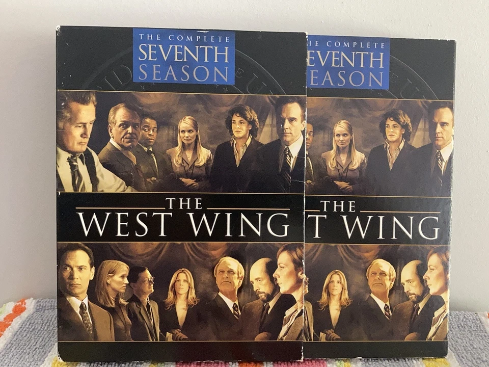 The West Wing 7ª temporada DVD MUITO BOM ESTADO 2004 na caixa sétima série de TV - Imagem 4 de 4