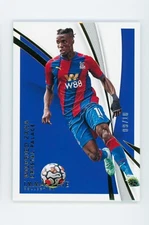 2021 Wilfried Zaha Panini Immaculate Gold Crystal Palace Soccer Card 9/10