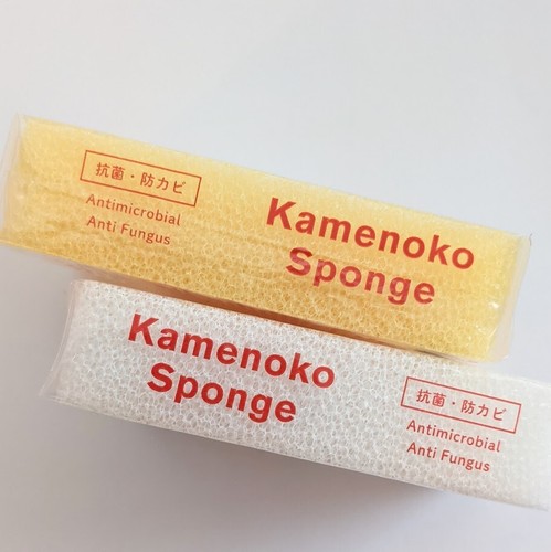KAMENOKO TAWASHI KIWAME & Sponge Square Type 2pcs Made In Japan NEW - Picture 9 of 12