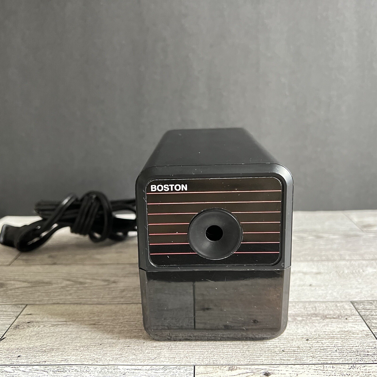 VINTAGE BOSTON ELECTRIC PENCIL SHARPENER MODEL 18 GOOD WORKING ORDER USA MADE