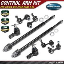 8x Front & Rear Stabilizer Bar Link & Tie Rod End for Acura RSX 2002-2006 2.0L