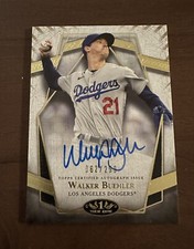 2022 Topps Tier One Gold Walker Buehler On Card Autograph /299 LA Dodgers