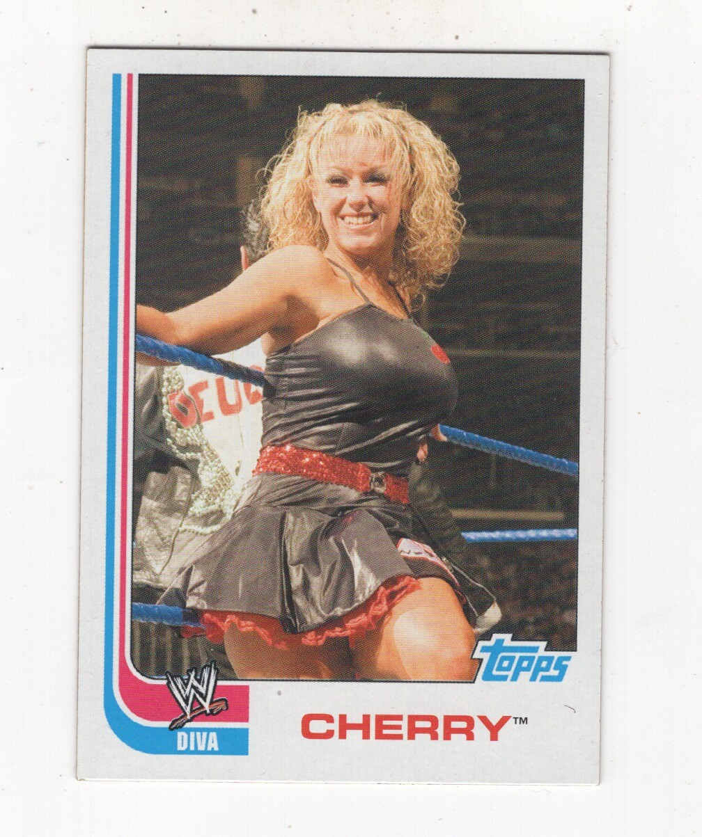 2007 TOPPS HERITAGE III WWE WRESTLING ROOKIE CHERRY #62