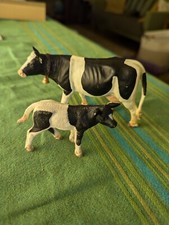 Safari Ltd HOLSTEIN Dairy Cow and Calf figurines 2007