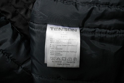HIMALAYA Tenson MPC Jacket Men's SMALL Full Zip Hooded Padded Black Parka - Picture 11 of 11
