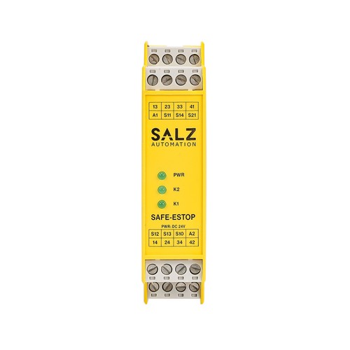 GEYA Sicherheitsrelais SALZ SAFE-ESTOP DC24V +/- 10% langlebig 220V - Bild 1 von 14