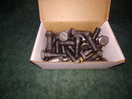 (25) 3/4"-10 x 2-1/2" Hex Head Bolt Grade 2 (13214-B1) - Picture 2 of 2