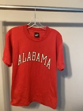 80s M/L VTG Screen Stars Best Single Stitch Alabama Crimson Tide t-shirt 50/50