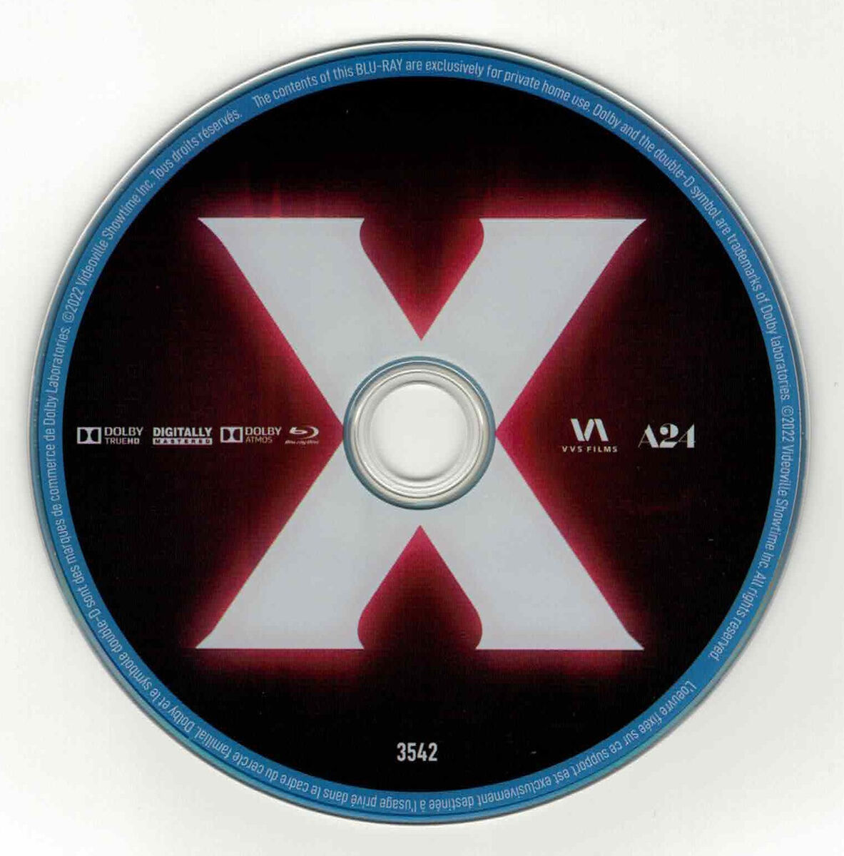 X (2022) (Blu-ray +DVD + Digital)