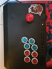 Quanba Titan (PS5/PC) Custom 35mm Lever Hole And Gamer Finger Buttons