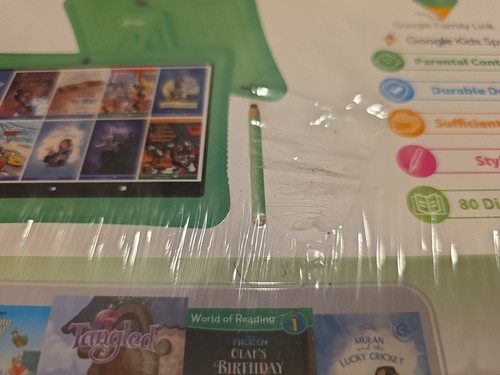 New & Sealed! Contixo K102 - 32GB Green 10 in. Kids Tablet + 80 Disney Ebooks - Picture 4 of 6