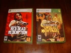Lot Of 2 Xbox 360 Red Dead Redemption & Undead Nightmare Bundle CIB MINT!