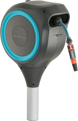 GARDENA (18604-80) 50' x 1/2'' Automatic Retractable Garden 50 ft, Turquoise 