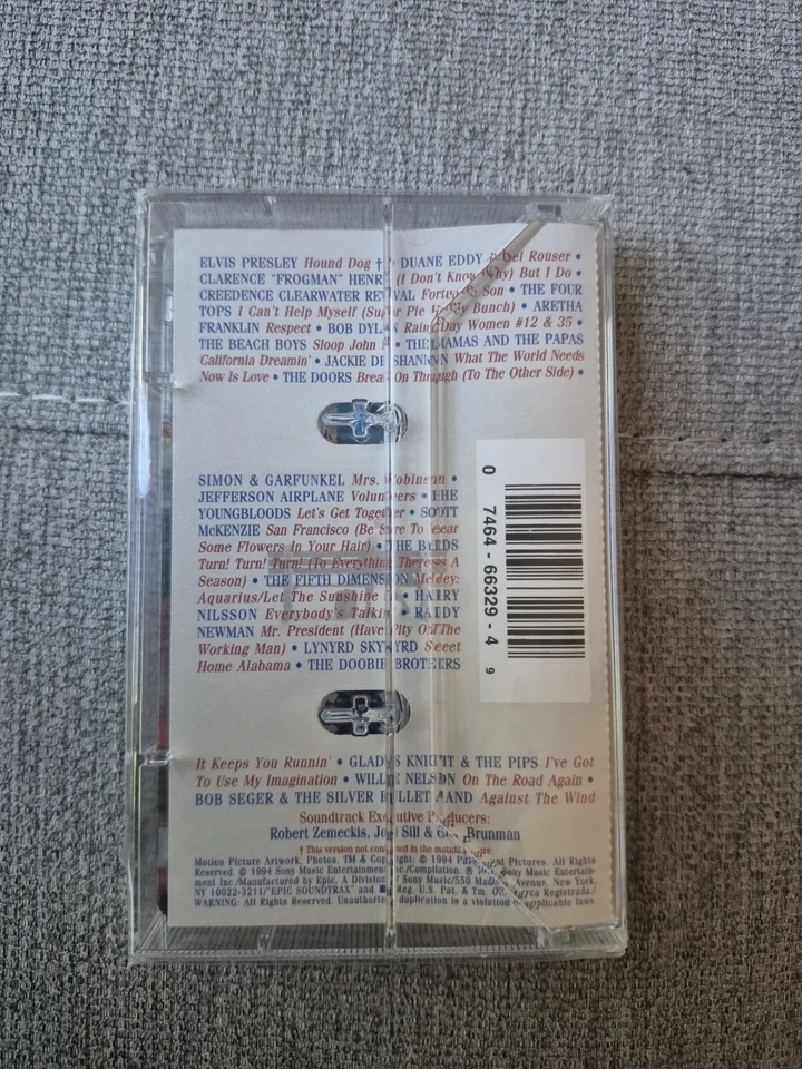 Forrest Gump The Sound Track Cassette Tape BRAND NEW FACTORY SEALED - Image 2 of 4