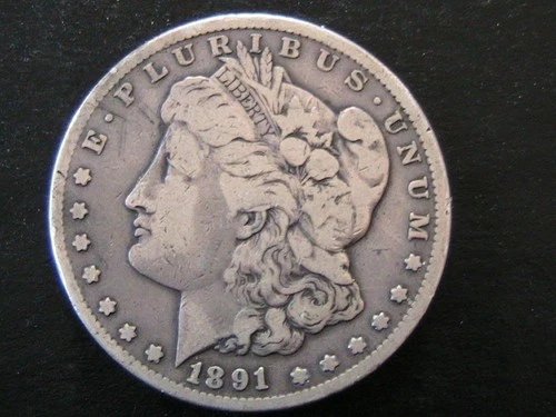 1891-CC MORGAN DOLLAR