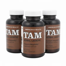 American Health TAM – Herbal Laxative 250 Tabs (Pack of 3)