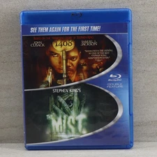 1408 & The Mist Blu-ray Stephen King Double Feature 2-Disc Horror HTF RARE OOP