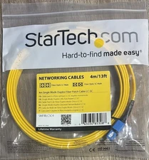 StarTech Singlemode 50-125 Duplex Fiber Patch Cable LC-SC