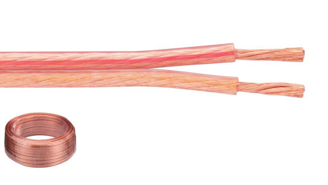 5902887070815 Przewód głośnikowy SPC-25 ВЫСОКОКАЧЕСТВЕННЫЙ, ОЧЕНЬ ГИБКИЙ, 2x2,5 мм2 М