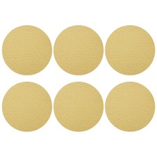 10 Pcs 9 Inch Sanding Disc 80 Grit Hook and Loop Sandpaper, Gold