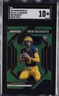2024 PANINI PRIZM DRAFT PICKS NEW RECRUITS #NR-JMY JJ MCCARTHY ROOKIE SGC 10 GM