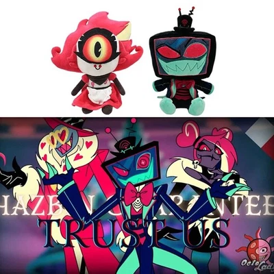 Official Licensed Hazbin Hotel Vox 9" Plush Youtooz Vox Hazbin Hotel Doll