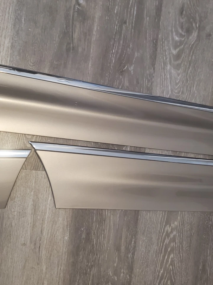 1997-2005 Buick Park Avenue 54U Bronze Mist Passenger 3pc Door Trim Molding - Image 3 of 4