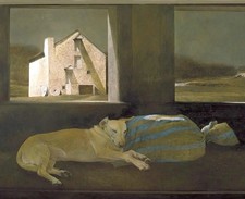 Night Sleeper Andrew Wyeth VINTAGE arte poster stampa dipinto antico