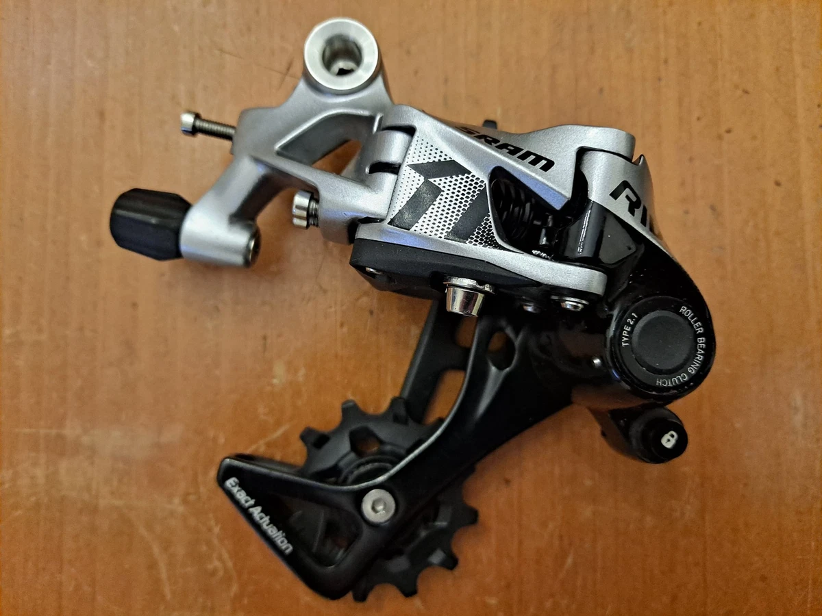Dérailleur Arrière SRAM Rival 1 - 11 Vitesses - Cage Moyenne - Pour Vélo Route, Gravel, VTT