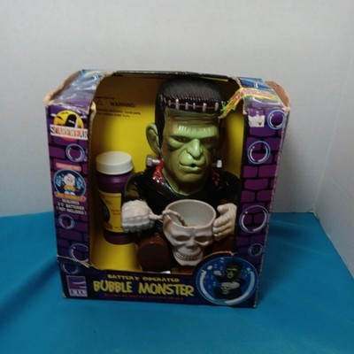  Halloween Frankenstein monsters Scarewear Battery Operated Bubble Machine  