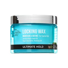 KISS COLORS & CARE Ultimate Hold Locking Wax, 6 oz. - starts and maintains locs