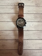 Timberland Herren Armbanduhr Leder Braun