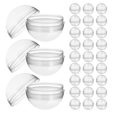 60 Pcs Kaugummiautomat Kapseln Kaugummiautomatenkapseln Plastikfüllbare Kugeln