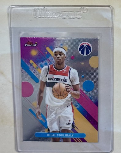 Bilal Coulibaly – 2025-26 Topps Finest Basketball · Base Common #58 Bilal Coulibaly