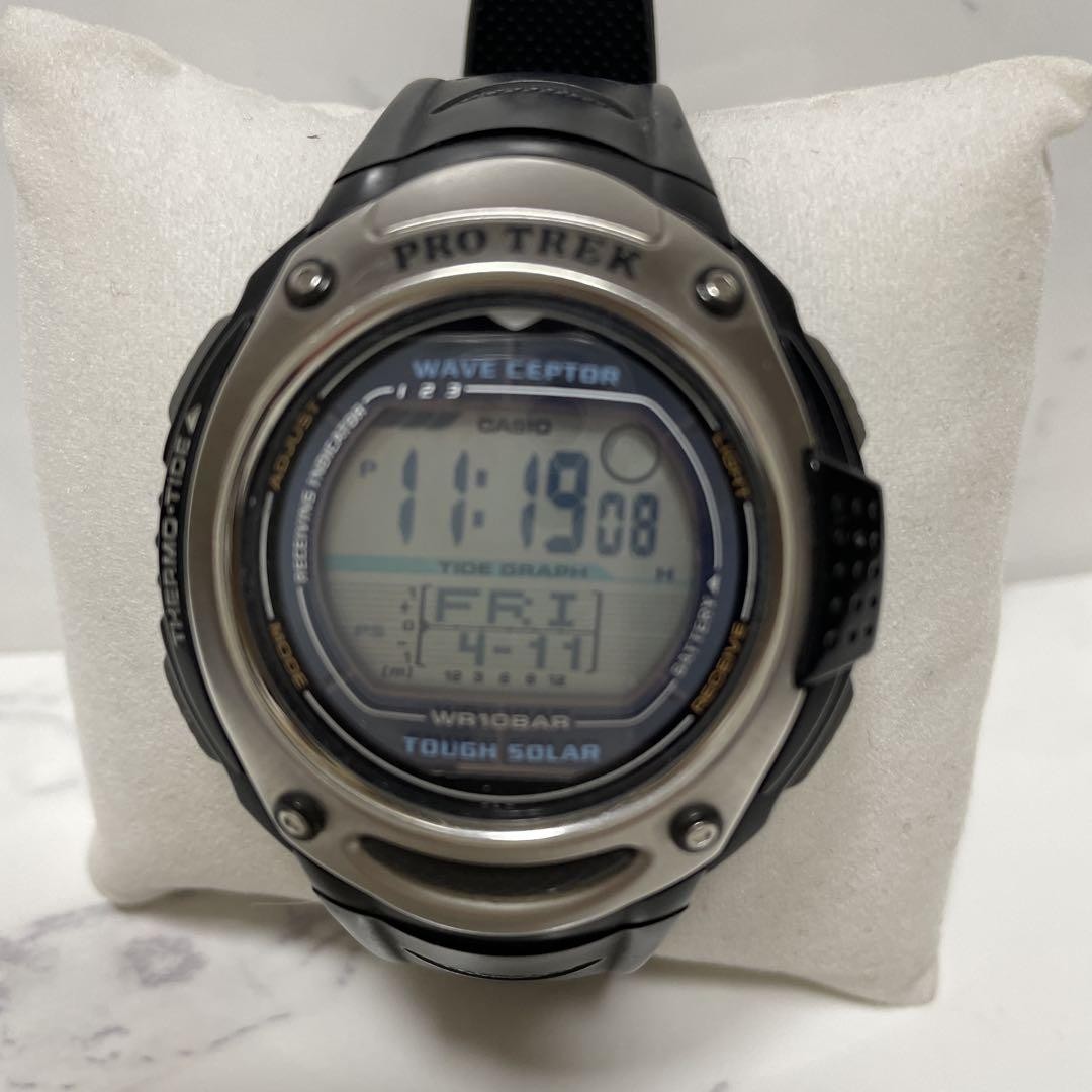 CASIO　PROTREK　PRW-200J-1JR Casio Pro Trek PRW-200J Men's Radio Digital Watch Moon Phase