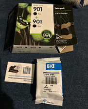 HP 901 Black Ink Cartridge CC653A OEM Genuine Sealed Expired Single