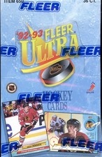 1992/93 FLEER ULTRA HOCKEY SERIES 1 HOBBY SEALED BOX (READ)