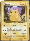 Pikachu 058/102 Base Set Regular MP Pokemon TCG Free Shipping